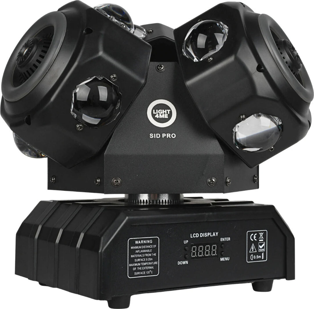 LIGHT4ME SID PRO 5-in-1 bewegliches Multieffektlicht