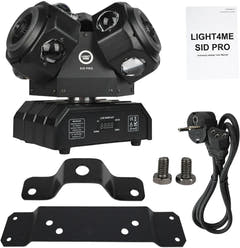 LIGHT4ME SID PRO 5-in-1 bewegliches Multieffektlicht