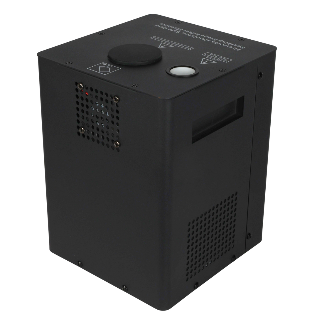 Light4Me SPARKLY Cold Spark Machine 600W DMX mit kabelloser Fernbedienung
