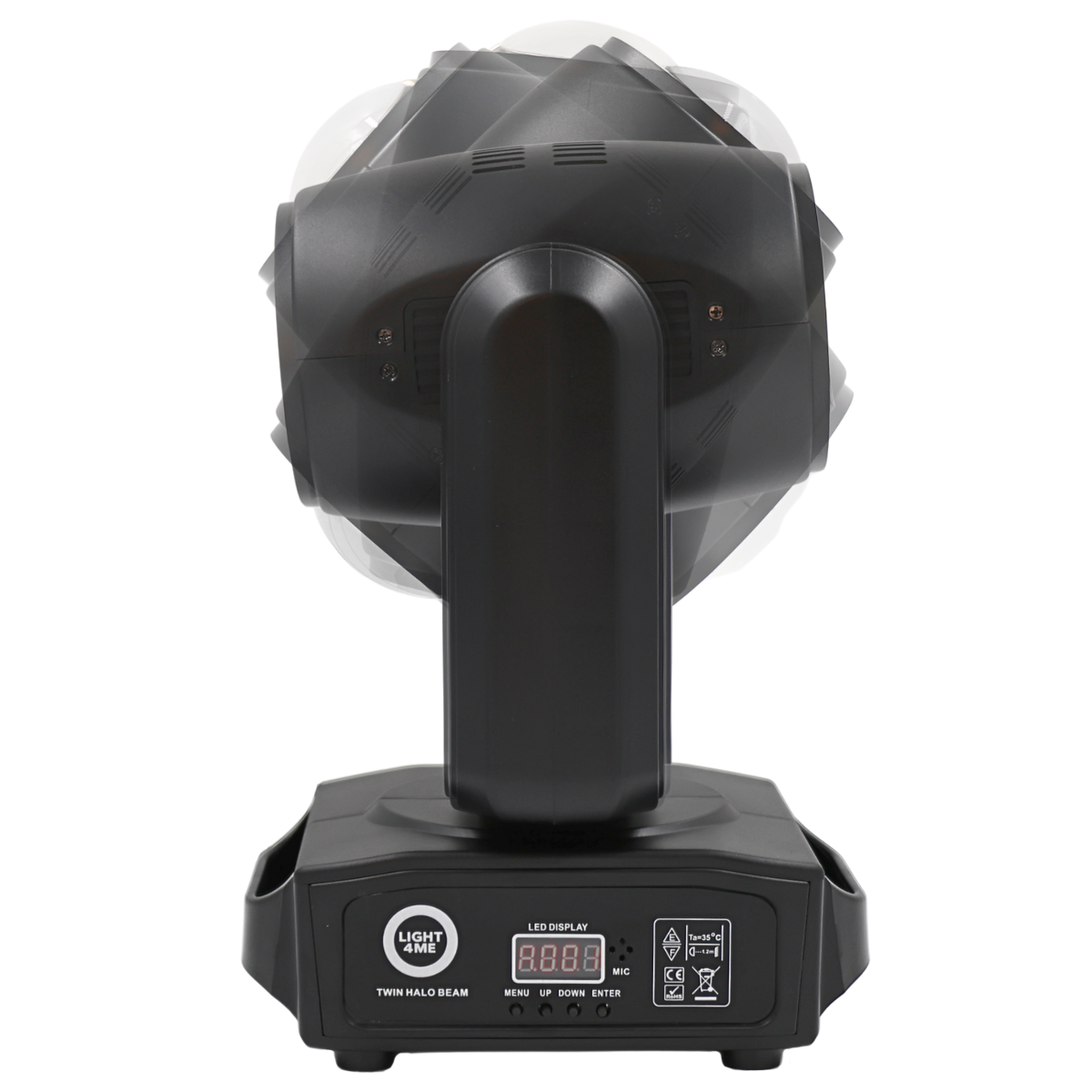LIGHT4ME TWIN HALO BEAM Doppel-moving head