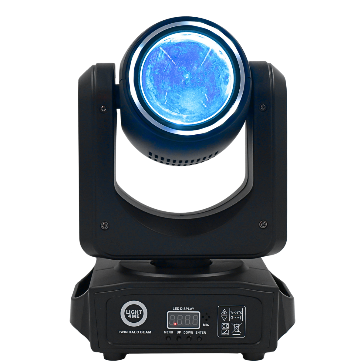 LIGHT4ME TWIN HALO BEAM Doppel-moving head