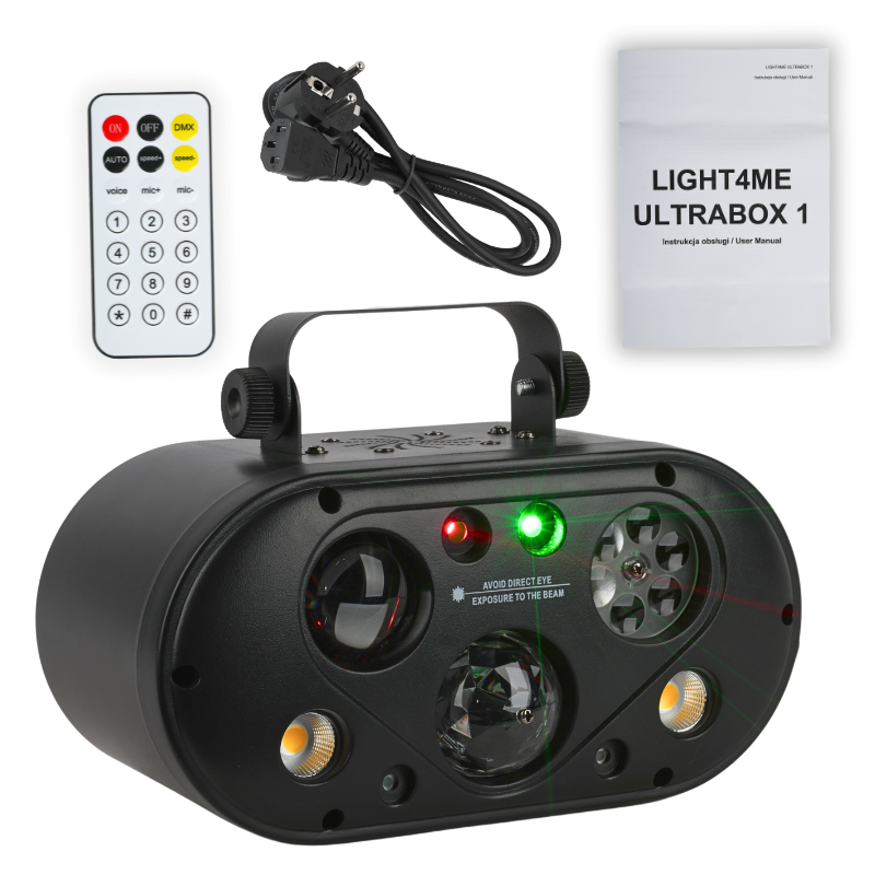 LIGHT4ME ULTRABOX 1 RGBA 6 LED Multieffektlampe