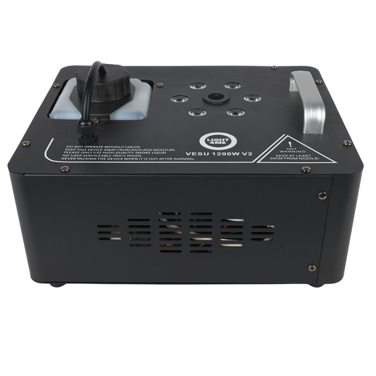 LIGHT4ME VESU 1200W V2 Vertikale Nebelmaschine mit RGB LED