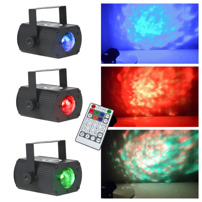 LIGHT4ME WATER WAVE Lichteffektprojektor