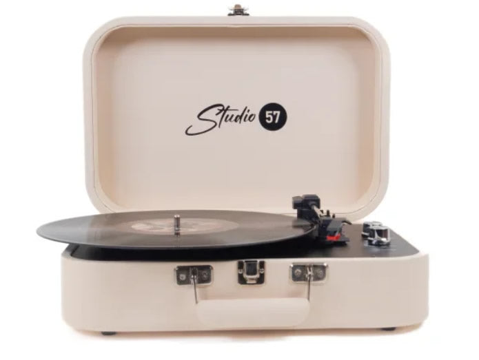 Studio 57 Mellow Plattenspieler (Weiß)