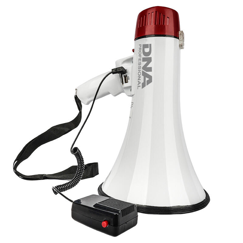 DNA MEGA1 Megafon 30W mit Bluetooth, USB, AUX & MicroSD