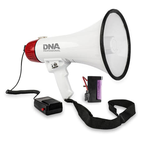DNA MEGA1 Megafon 30W mit Bluetooth, USB, AUX & MicroSD
