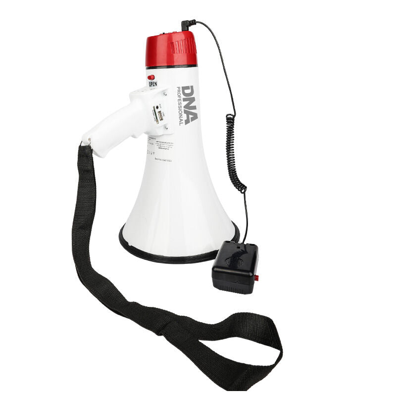 DNA MEGA1 Megafon 30W mit Bluetooth, USB, AUX & MicroSD