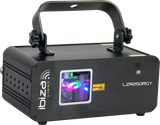 Ibiza LZR 250 RGY Laserlicht