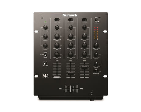 Numark M4 DJ Mixer (Schwarz)