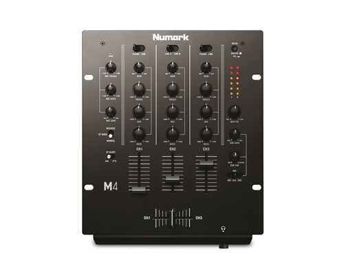 Numark M4 DJ Mixer (Schwarz)