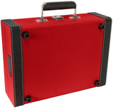 Madison Vintage Plattenspieler mit Bluetooth (Rot)