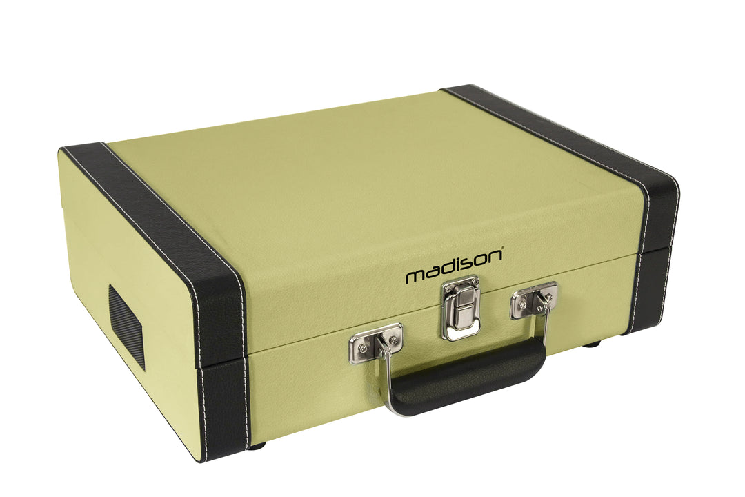 Madison Vintage Plattenspieler m. Bluetooth (Grün)