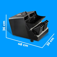 Light4Me Batteriebetriebene Seifenblasenmaschine