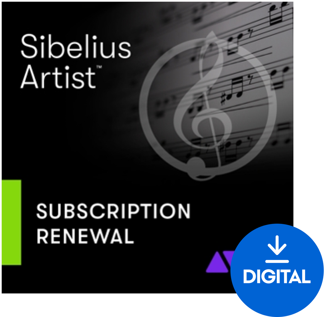 Sibelius Artist-Abonnement VERLÄNGERUNG