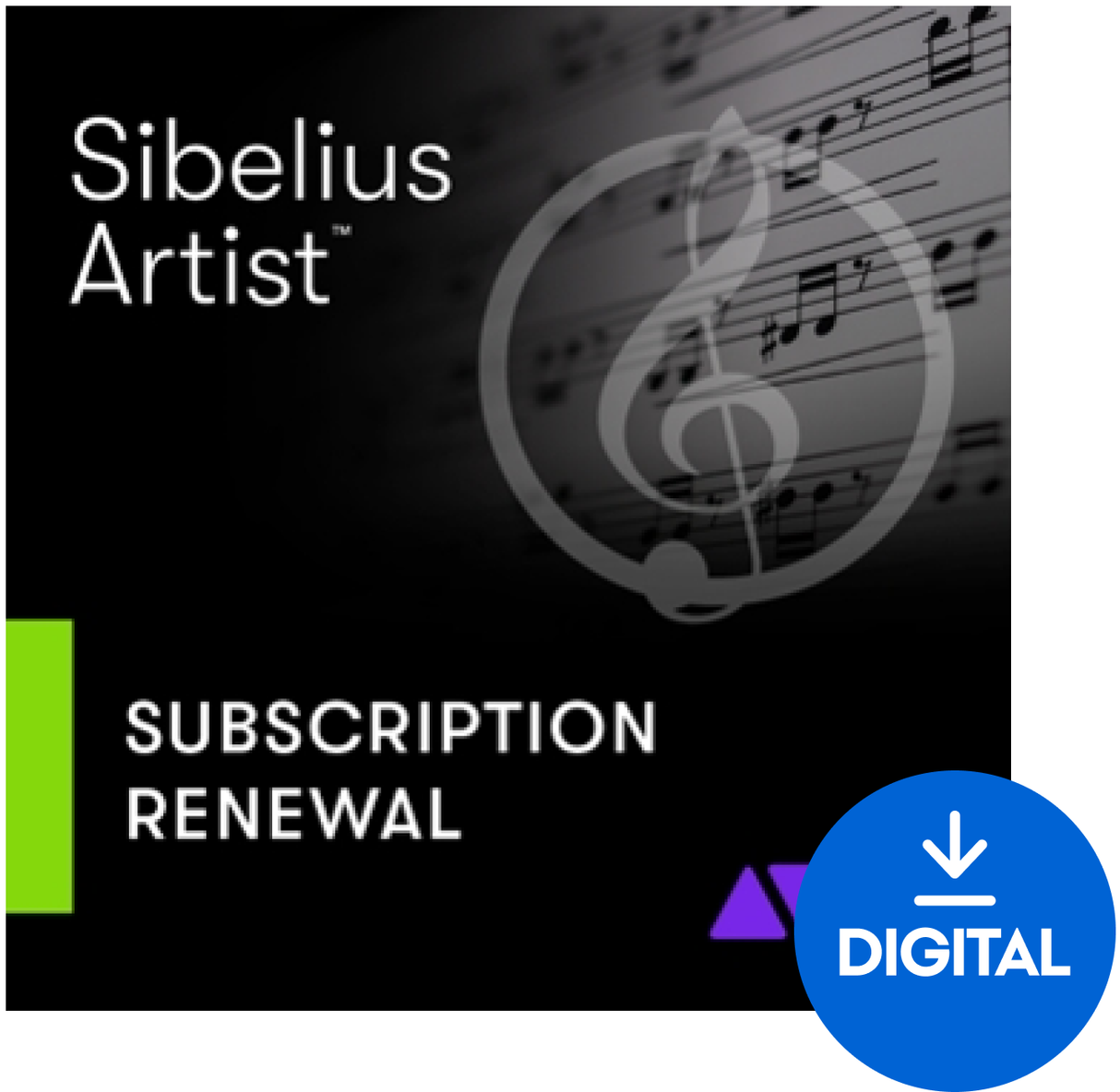 Sibelius Artist-Abonnement VERLÄNGERUNG