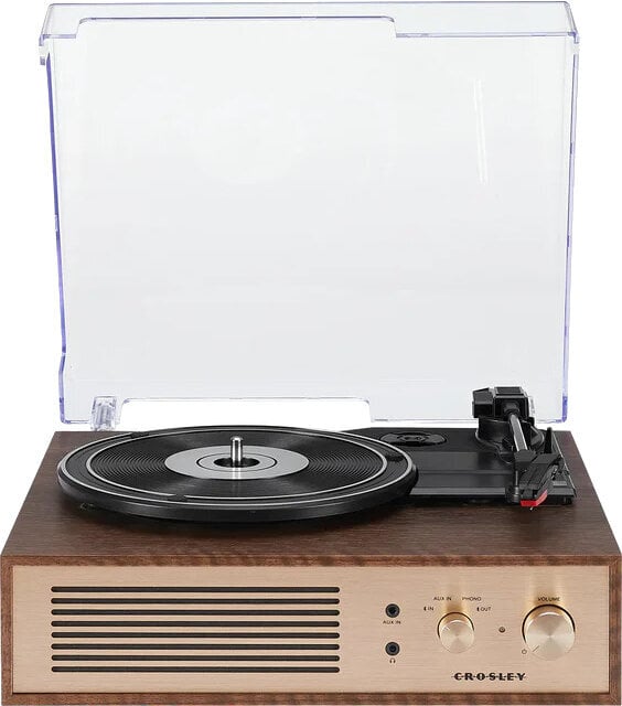 Crosley Miles Plattenspieler, Walnuss