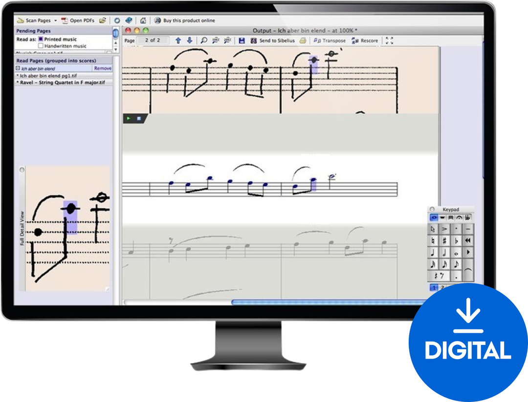 Sibelius Ultimate Dauerlizenz mit AScore