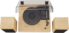 Crosley Brio Plattenspieler m/Lautsprechern, Natur