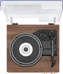 Crosley Miles Plattenspieler, Walnuss