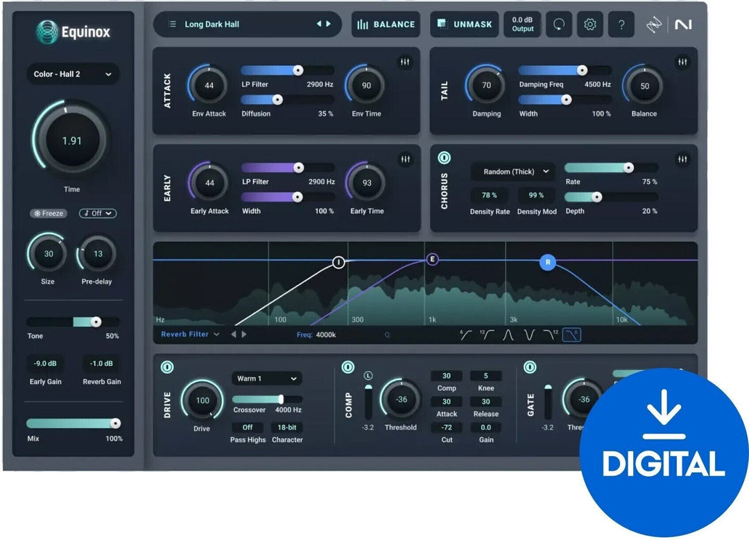 Equinox: CRG von Strat 3D, Symph 3D, 3D Reverb B