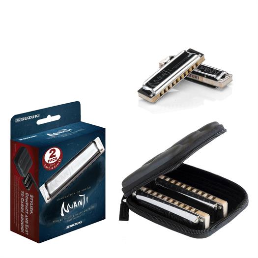 Suzuki Manji Harmonikas-Paketlösung - 1 x Low C + 1 x Low D