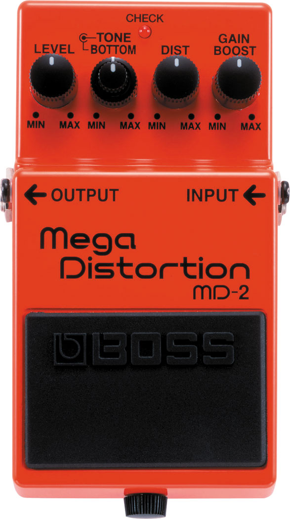 Boss MD-2 Mega Distortion Gitarrenpedal