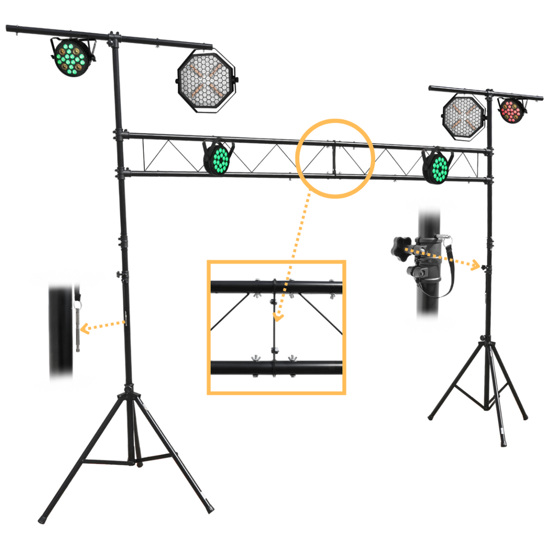 Lichtstativ System 240-400cm (120kg)