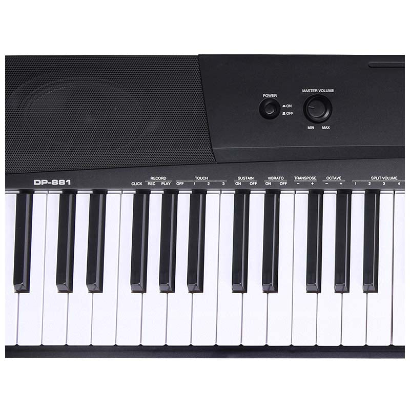 MK DP 881 Digitalpiano Lern-Tasten
