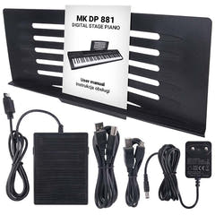MK WP 881 Digitalpiano Lern-Tasten