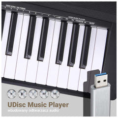 MK WP 881 Digitalpiano Lern-Tasten