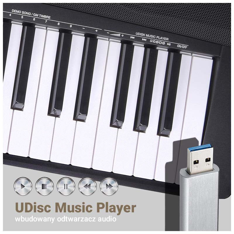 MK WP 881 Digitalpiano Lern-Tasten