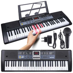 MQ 6136L Klavierorgel mit Mikrofon für Kinder