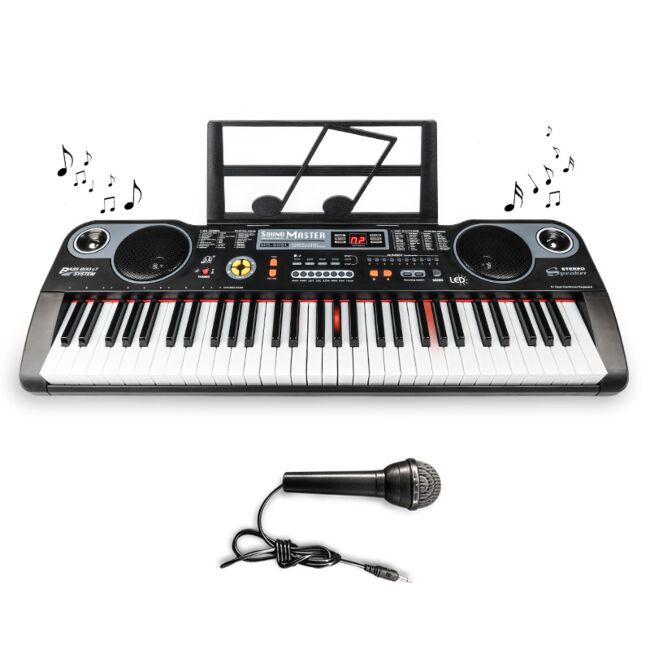 MQ 6115L Pädagogisches keyboard mit beleuchteten Tasten