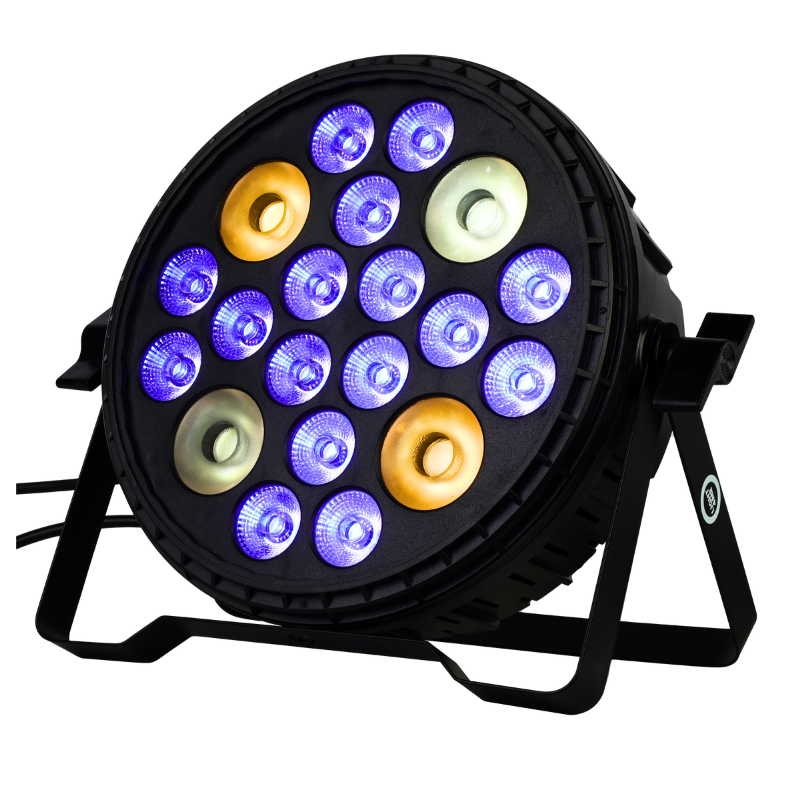 LIGHT4ME MULTIPAR 416 RGB-UV+WW/CW Reflektor Bühne