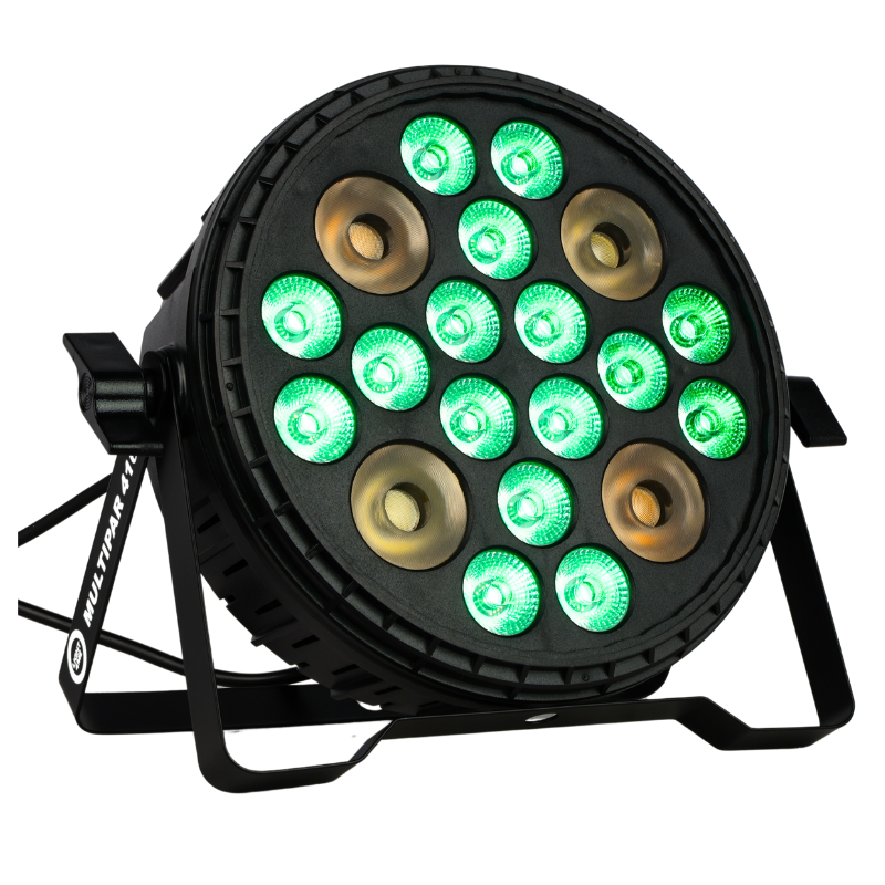 LIGHT4ME MULTIPAR 416 RGB-UV+WW/CW Reflektor Bühne