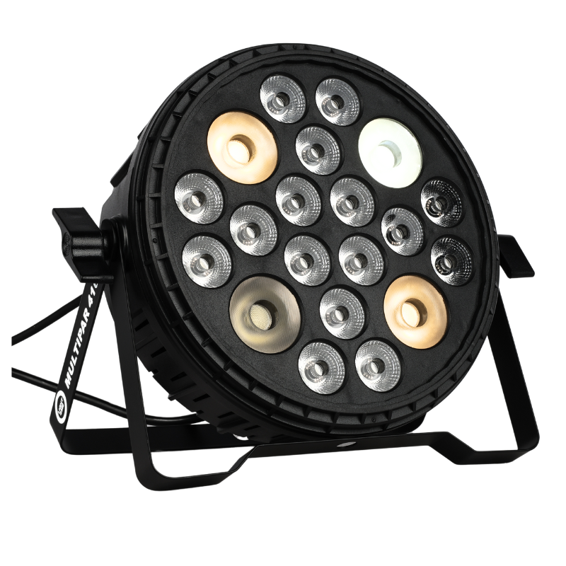 LIGHT4ME MULTIPAR 416 RGB-UV+WW/CW Reflektor Bühne