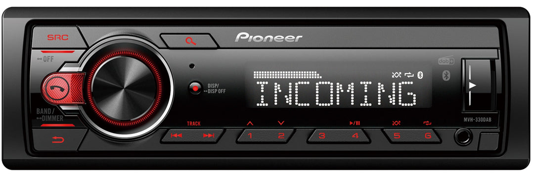 Pioneer MVH-330DAB Autoradio Bluetooth FM/DAB+ Radio