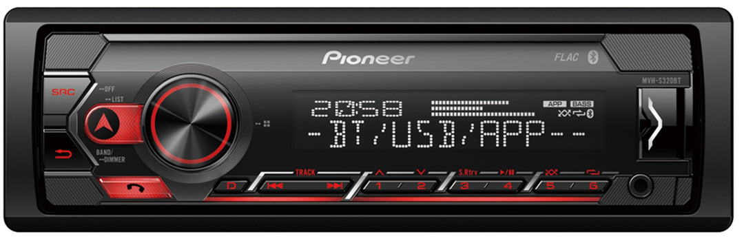 Pioneer MVH-S320BT Autoradio m. Bluetooth/Freisprecheinrichtung