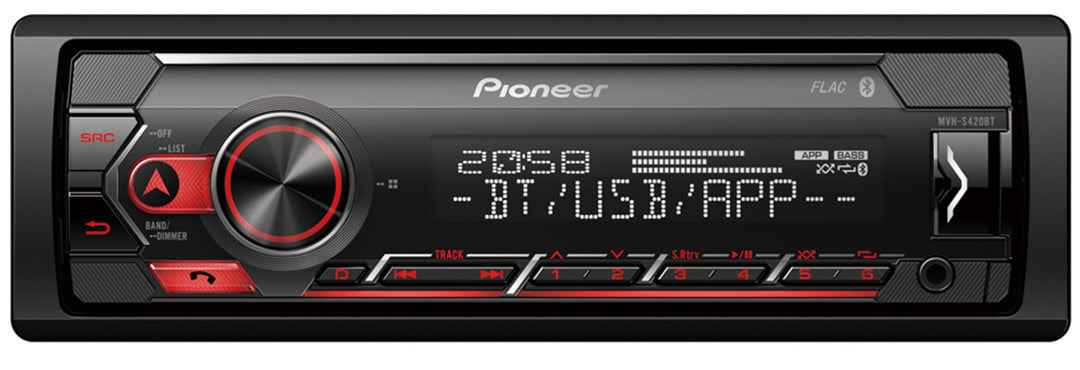 Pioneer MVH-S420BT Autoradio m. Bluetooth/Freisprecheinrichtung