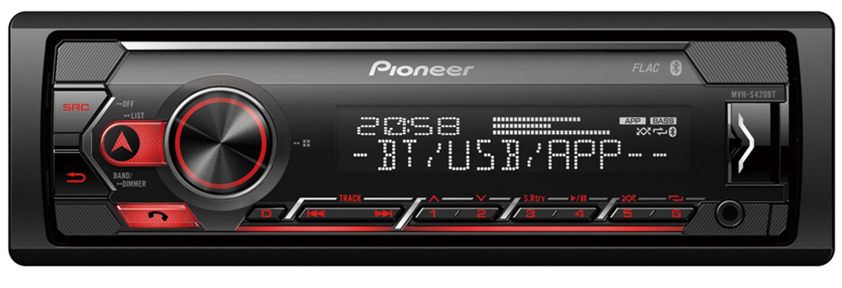 Pioneer MVH-S420BT Bluetooth/wireless telephony