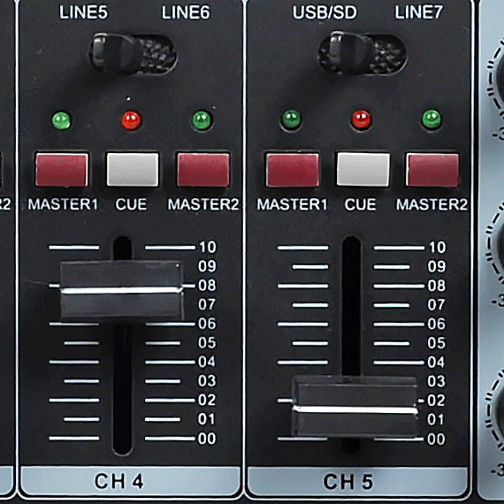 BST MX56U - Rack-Mixer