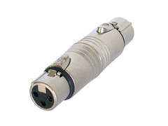 Neutrik Adapter Stecker XLR Buchse zu XLR Buchse