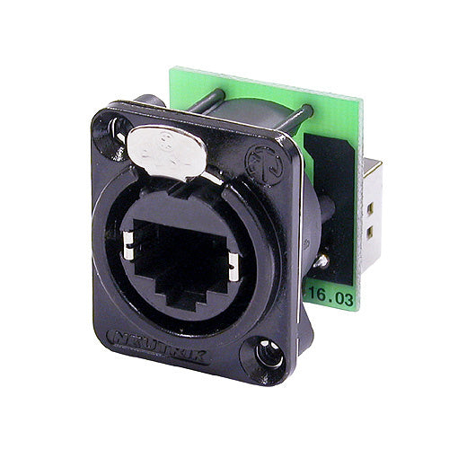 Kopi af Neutrik RJ45 Netzwerk Chassis Stecker