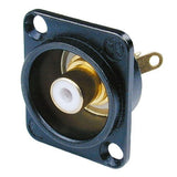 Neutrik Chassis Stecker Phono/RCA weiblich (Weiß)