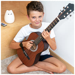 Akustische Kindergitarre 1/2 – Mattschwarz