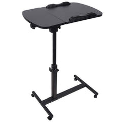 Verstellbarer Laptoptisch mit Rollen