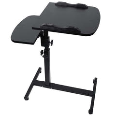 Verstellbarer Laptoptisch mit Rollen