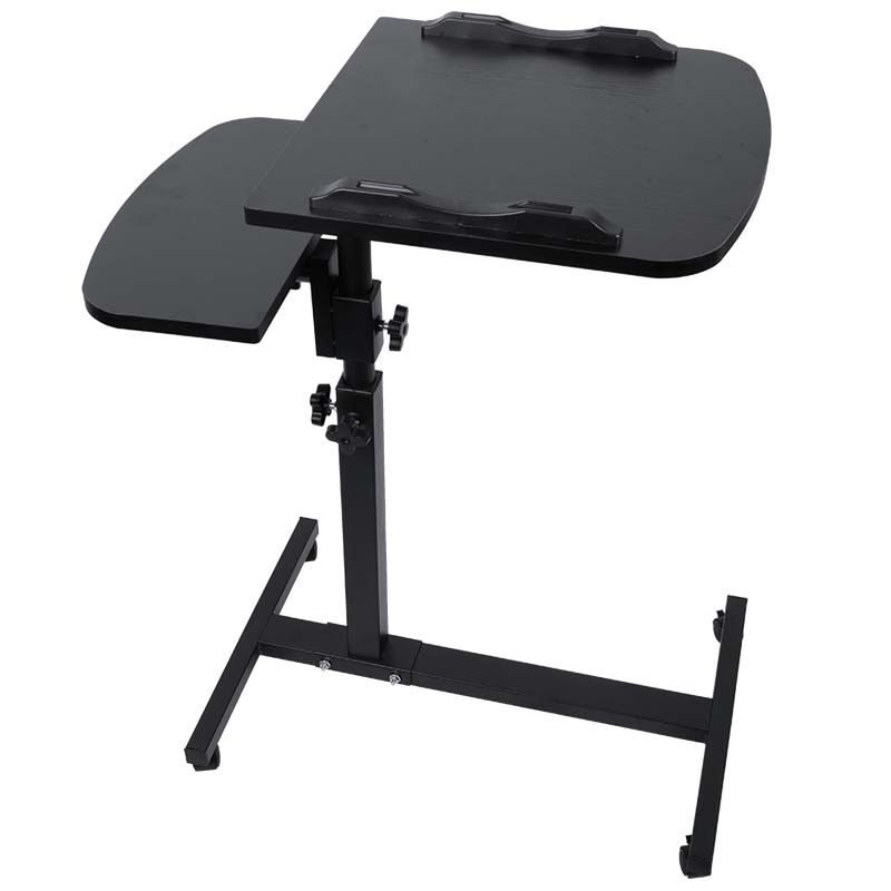 Verstellbarer Laptoptisch mit Rollen