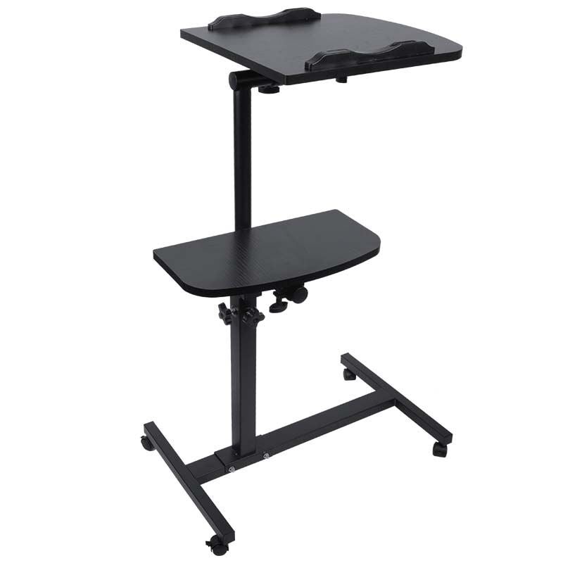 Verstellbarer Laptoptisch mit Rollen